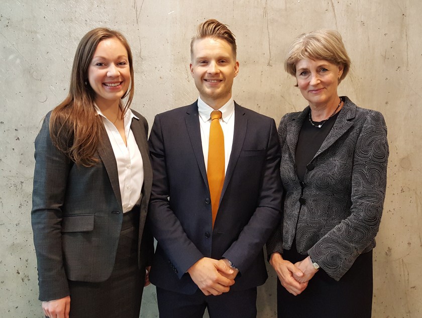 Eirik Ikdahl, Anne Grete Semb, Silvia Rollefstad, diaputas, forskning, Revmatologisk avdeling, 2017 cropped