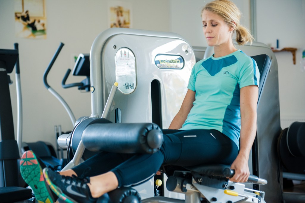 Dame som trener (illustrasjonsfoto) Foto: Nicolas Tourrenc